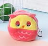Women's Cute Coin Wallet Cartoon Soft Plush Small Coin Purse Bag for Women Penguin Animal Zippper Coin Money Card Purses Cases