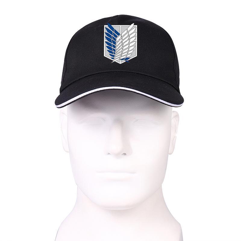 Anime Attack On Titan Cartoon Character Printing Men Women Casual Baseball  Cap Unisex Hats