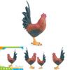 Lifelike Pvc Rooster Replicas Unique Farm Animal Decoration Perfect For Home Accents