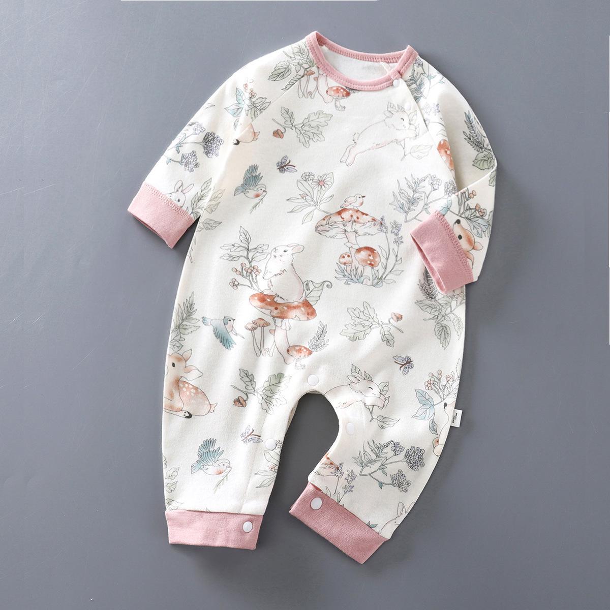 

Детский ромпер из чистого хлопка - Боди для новорожденных на все сезоны 59 cm