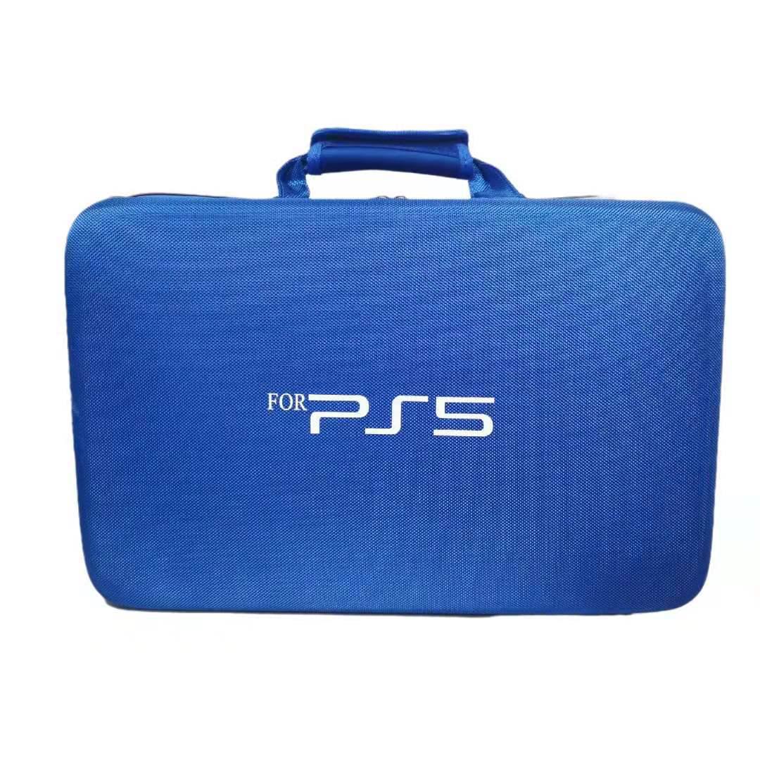 Сумка для хранения EVA для консолей PS5, PS5 Slim и PS5 Pro New PS5 синий