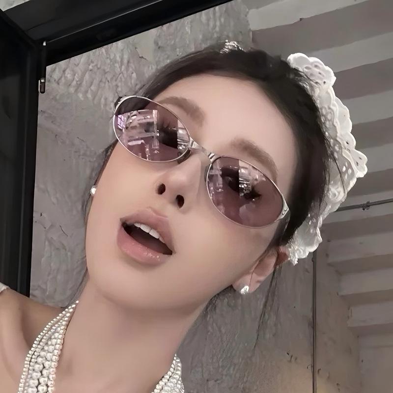 Ladies sunglasses, new fashion metal sunglasses.