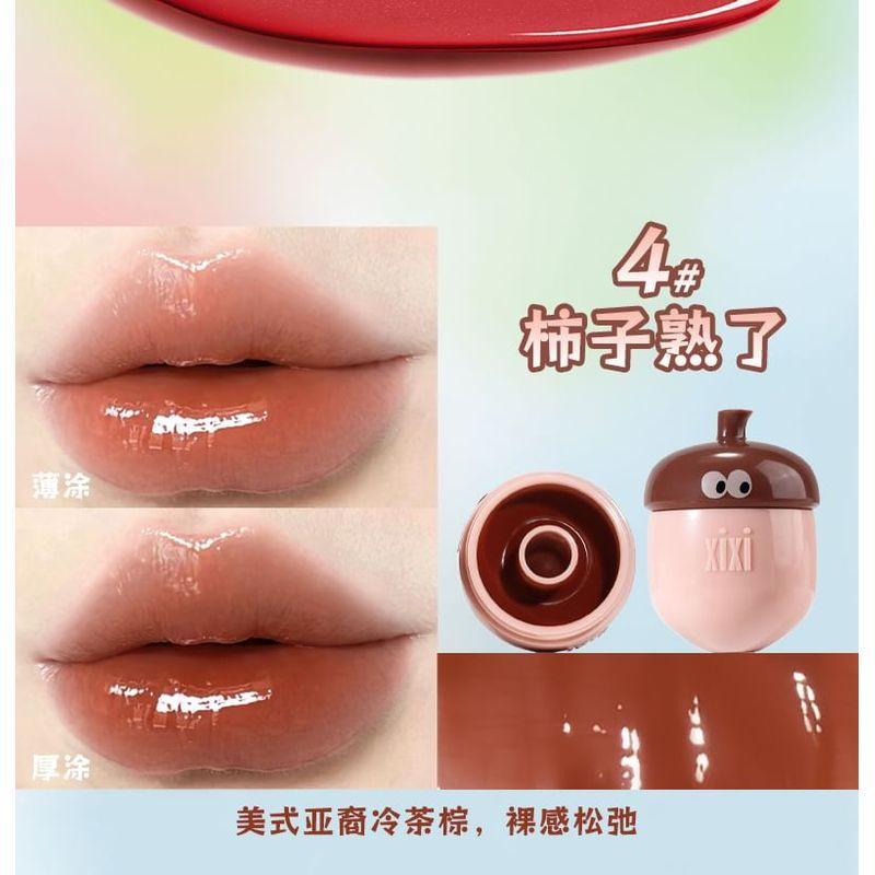 Xixi - Chestnut Obsession Jelly Lip Gloss - 6 Colors