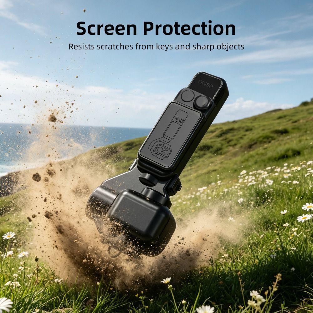 Flip Cover Screen Protector Lens Cover for DJI Osmo Pocket 4P Gimbal Camera Accessories
