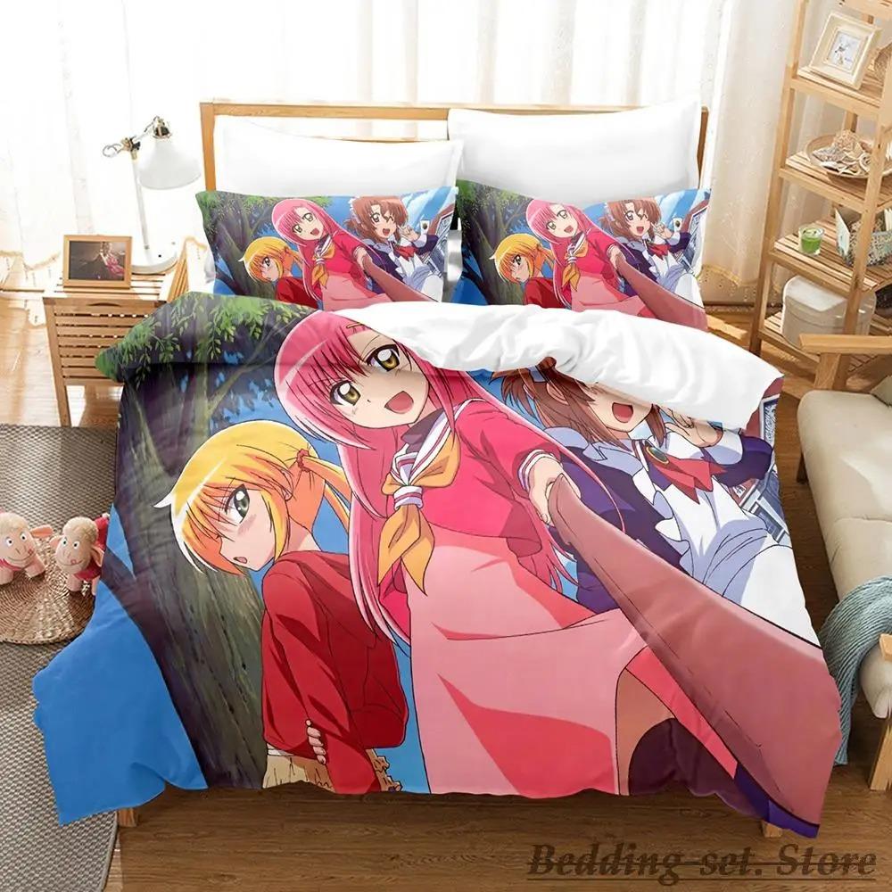Hayate the Combat Butler Bedding Set Single Twin Full Queen King Size Bed Set Adult Kid Bedroom Duvetcover Sets Anime Bed