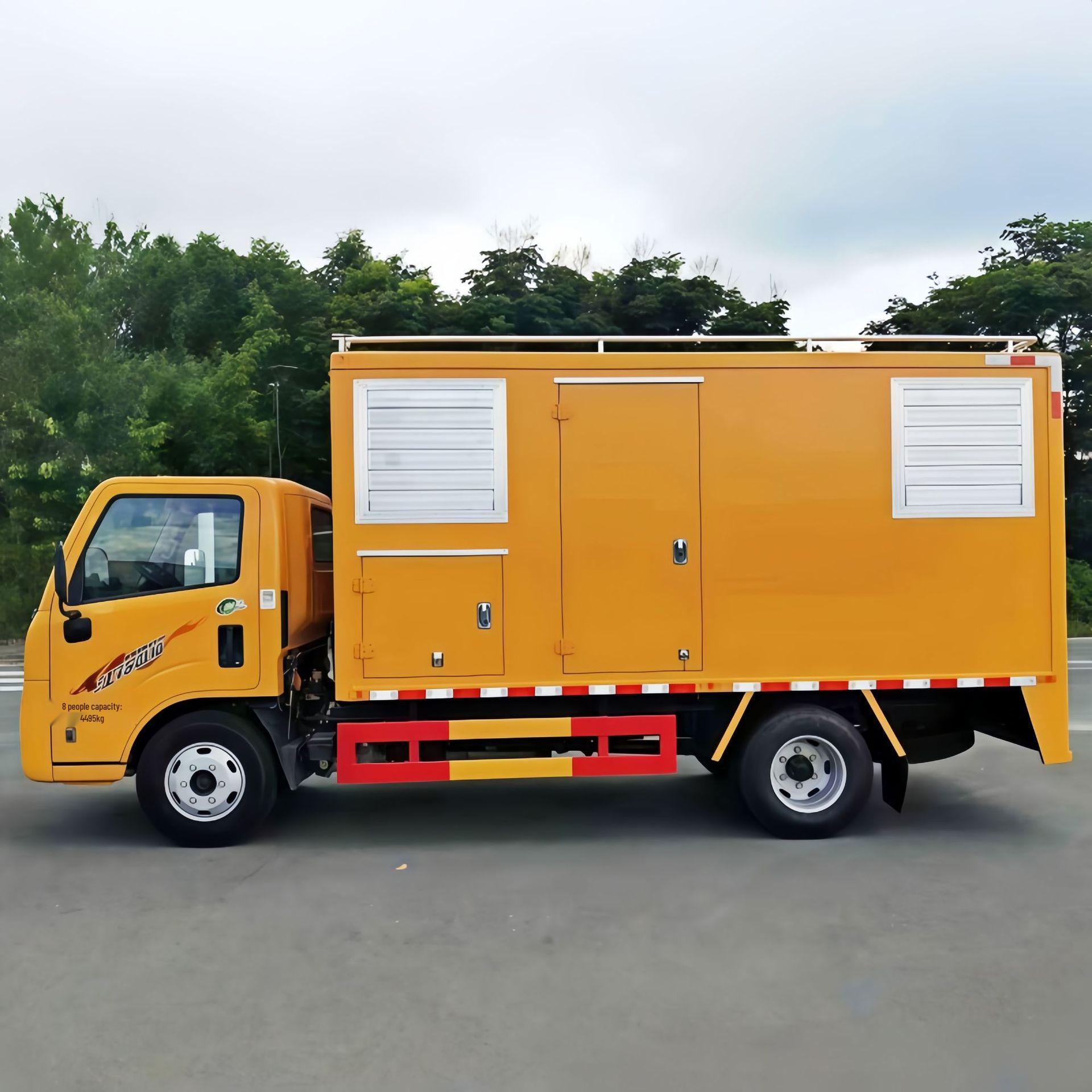 

Мобильная аварийная электрогенераторная установка JMC 135 л.с. Contact for details