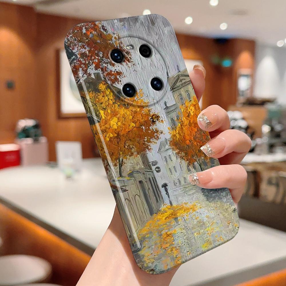 All-inclusive Film Phone Case Cartoon Fashion Design Hard Shell Full Cover Camera Protection Case for iPhone Huawei Honor Vivo Google