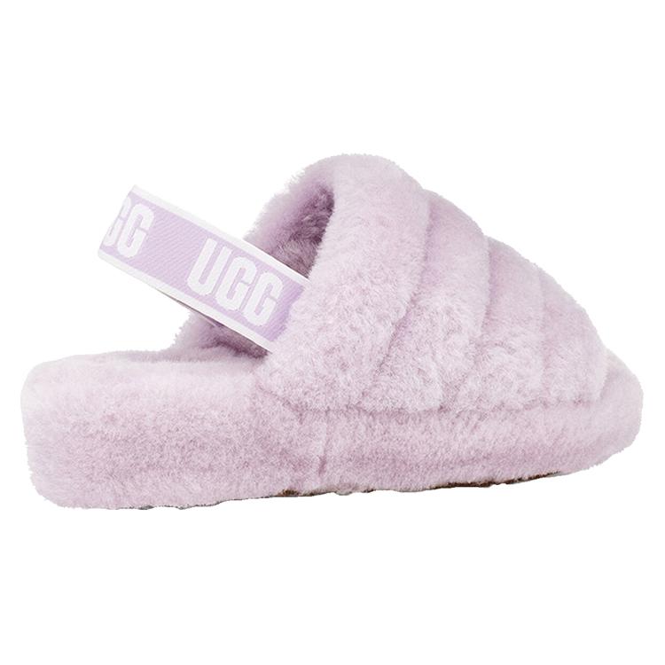 UGG FLUFF YEAH Stylische Sandale Damen Kalifornien Lila 1095119-CATR