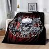Die Vikings Fashion Blanket-Lightweight Flannel Throw for Sofa and Bed ,Digital Printed Blanket with Soft & Worm Flannel Fabric