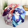 1 Stück Outdoor-Regenschirm mit Anime-Charakteren - Automatisches Öffnen/Schließen - Tragbares 3-fach faltbares Design - 8-Speichen-Eisenrahmen - Perfektes Geschenk für Fans, Reise