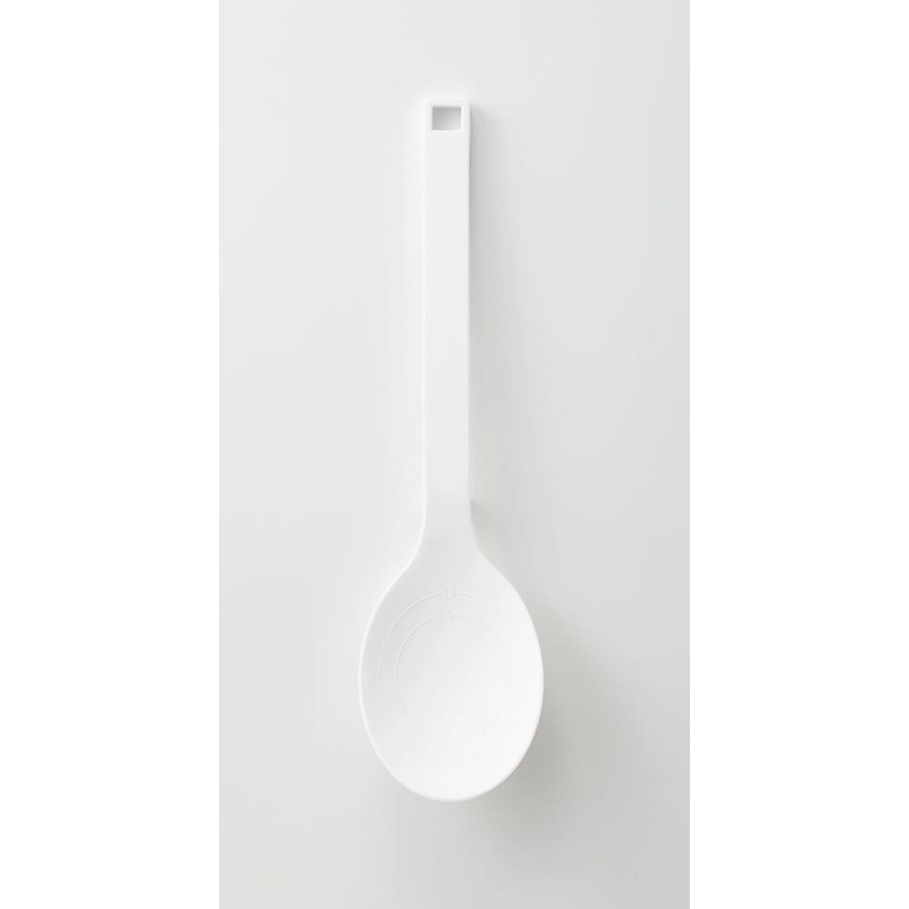 Yamazaki Silicone Cooking Spoon White Approx W7 D3 H26cm 4272
