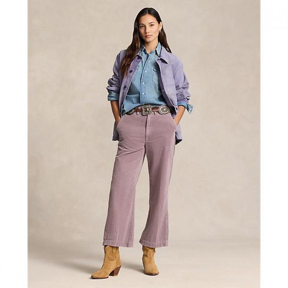 

Polo Ralph Lauren Women S Corduroy Wide Leg Crop pantS Wmpopntndl20233530 4