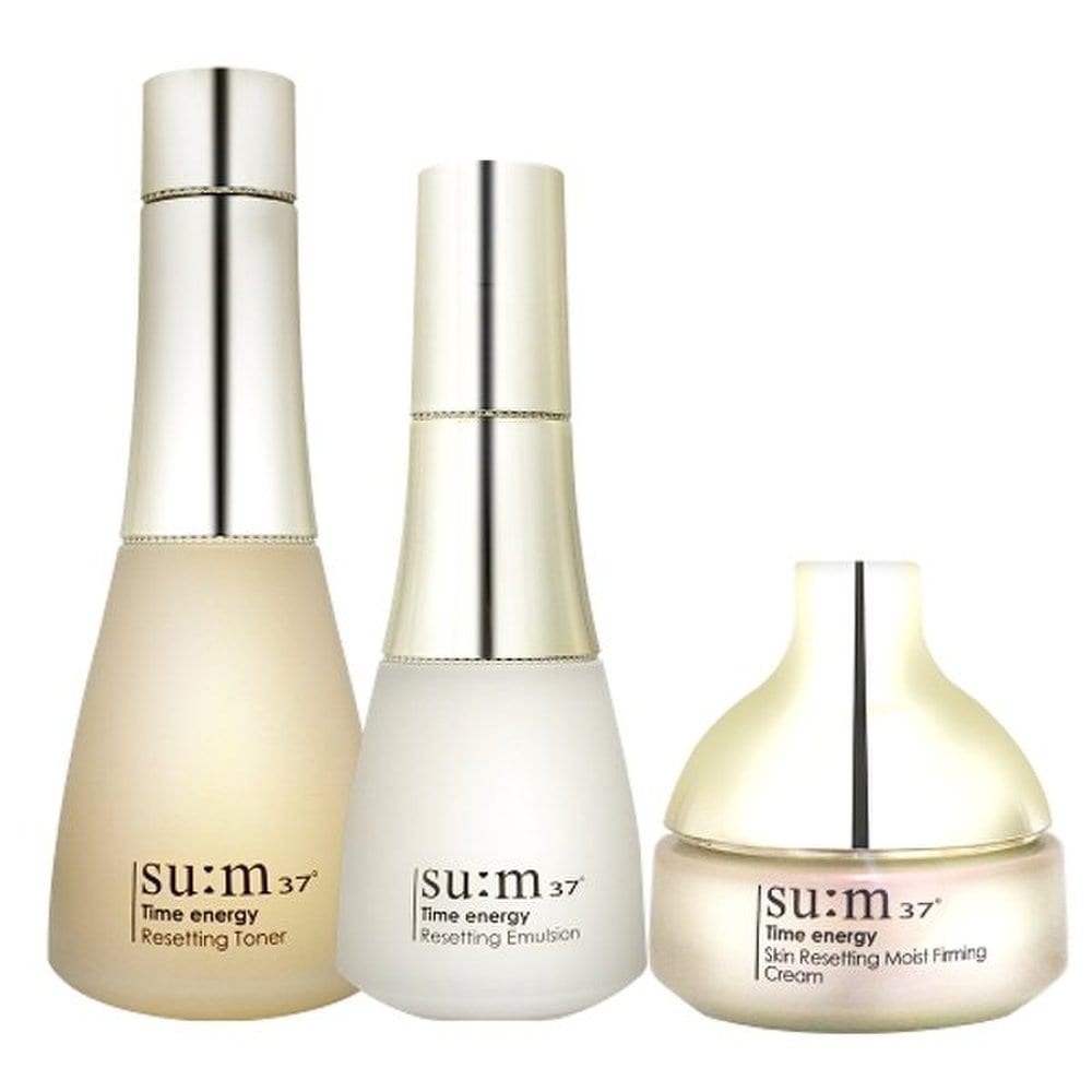 

SUM37 Time Energy 3 types individually (toner + emulsion + firming cream)