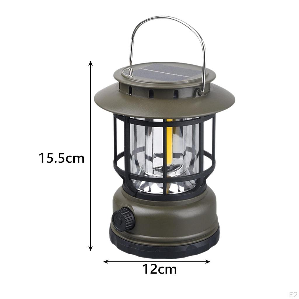 Solar Camping Lantern Camp Ambient Light COB for Traveling