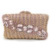 Rhinestone Evening Bag For Luxury Crystal Clutch Gold/Silver/Pink Diamond Purses And Handbags Stone Wedding Bridal Bags Party