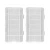 2 Pcs Fishing Lure Bait Box Waterproof Lure Box Fishing Multifunctional Accessory Storage Box