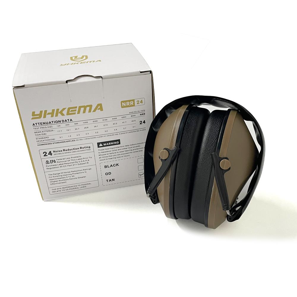 Tactical Ear Protector Earmuffs for Shooting Hunting Noise Reduction Hearing Protection Protector Soundproof Shooting Earmuffs