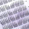 DIY Adhesive False Eyelashes Sweet False Eyelash Clusters  Grafting Lashes
