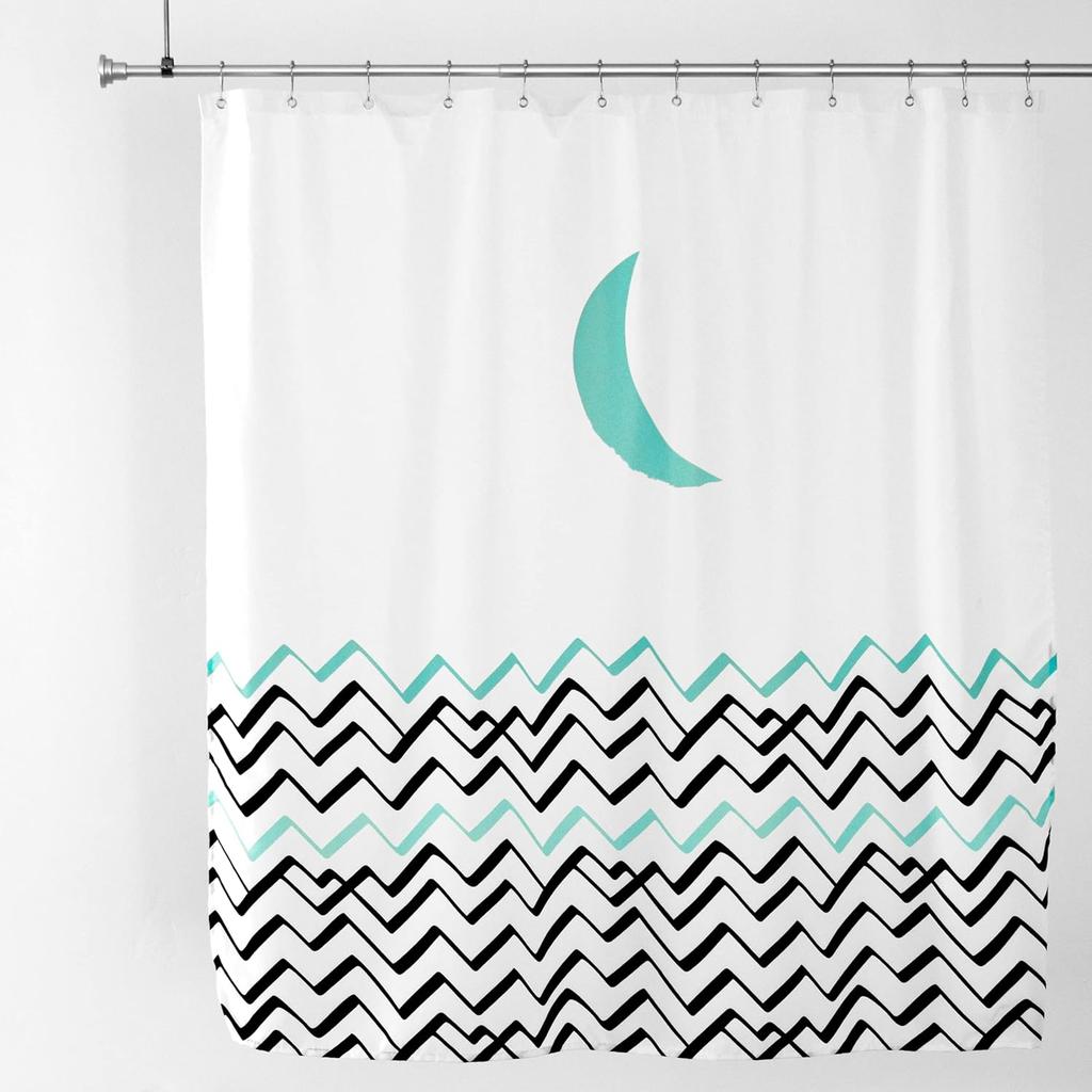 Abstract And Minimalist Design Shower Curtain-Waterproof Beautiful Shower Curtain For Any Bohemian Bathroom Decoration