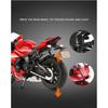 1/12 Scale Yamaha YZFR1 Alloy Die Cast Motorcycle Model Toy Vehicle Collection Sound and Light Off Road Autocycle Boy Toys Car