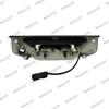For Ford Ranger T9 2023-2025+ Rear Door Handle Pusher Cover Tailgate Cover Rear With 3rd Third Tail Brake Lights LED Accessories