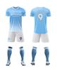 26-27 Ne. 9 na domácím hřišti Manchester City Fotbalový dres Dětské oblečení Pánská/Dámská sada Velikost 16-2XL