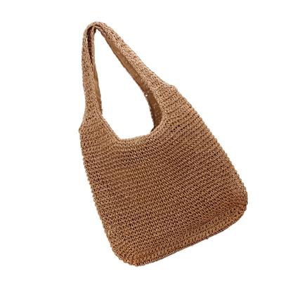 [Itisyou] Basket Bag, Women's Summer Basket Bag, Stylish Rattan Straw Bag, Large Capacity