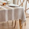 Japanese Style Luxurious And High-End Tablecloth Rectangular Waterproof Dining Table And Coffee Table Tablecloth Cover Cloth