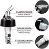 Measured Automatic Wine Pourer 1/3pcs Quick Accurate Spirit Dispenser No Drip Liquor Pour Spout for Home Bar Party Pub Use
