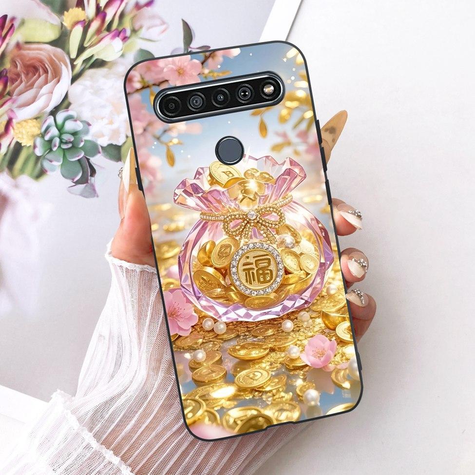 Casing For LG K41S 2020 Cover Silicone Cute Fashion Butterfly Funny Painted Phone Case LM-K410 LMK410EMW LM-K410EMW