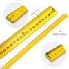 50cm/1m Wooden Meter Stick Ruler, Sewing Measuring Tool, 100cm Dual-Sided Inch/Centimeter Ruler