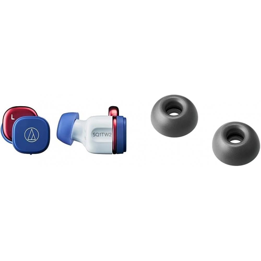 

Беспроводные наушники Audio Technica Ath Sq1tw2 Nrd Earbuds At Er500 Medium Body+High Performance Earbuds Medium Navy Red