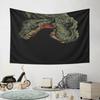 "Ferocious Dinosaur Head Illustration" Pattern Wall Hanging Tapestry Decorative Tapestry Home Decor for Bedroom and Living Room