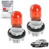 2Pcs Turn Signal Bulb Socket Light for Acura MDX ILX RSX for Honda Civic Insight Fit for Odyssey 2005-2020 33302-S7A-003