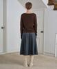 Simeteuligpeosenteu Classic Pleats Skirt / Charcoal