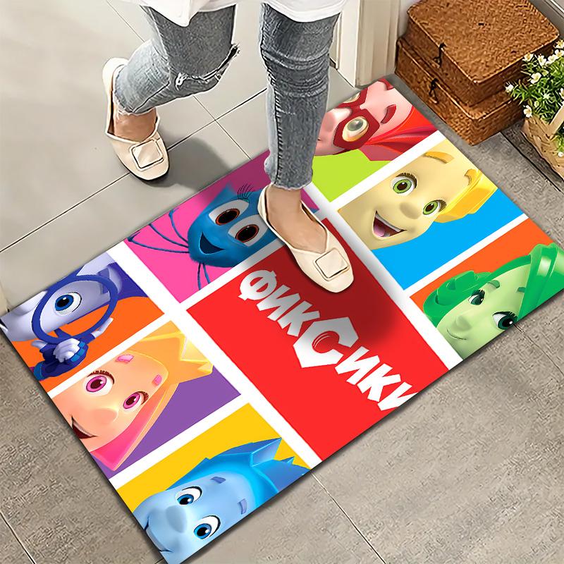 The Fixies Carpet Rug For Living Room Bedroom Home Sofa Decoration Kids Play Nonslip Floor Mat