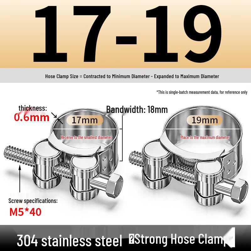 Aokewen Stainless Steel Hose Clamps