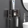 Lilang Wall-Mounted Toothbrush Holder & Toothpaste Dispenser