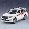 HAOCHI 1/24 Toyota PRADO Land Cruiser SUV Alloy Car Model Diecast Metal Off-road Vehicle Car Model Sound Light Children Toy Gift