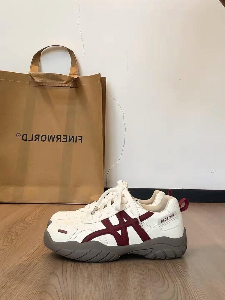 Retro platform German training shoes women's 2025 autumn new Forrest Gump shoes casual versatile outdoor non-slip mountaineering sports shoes