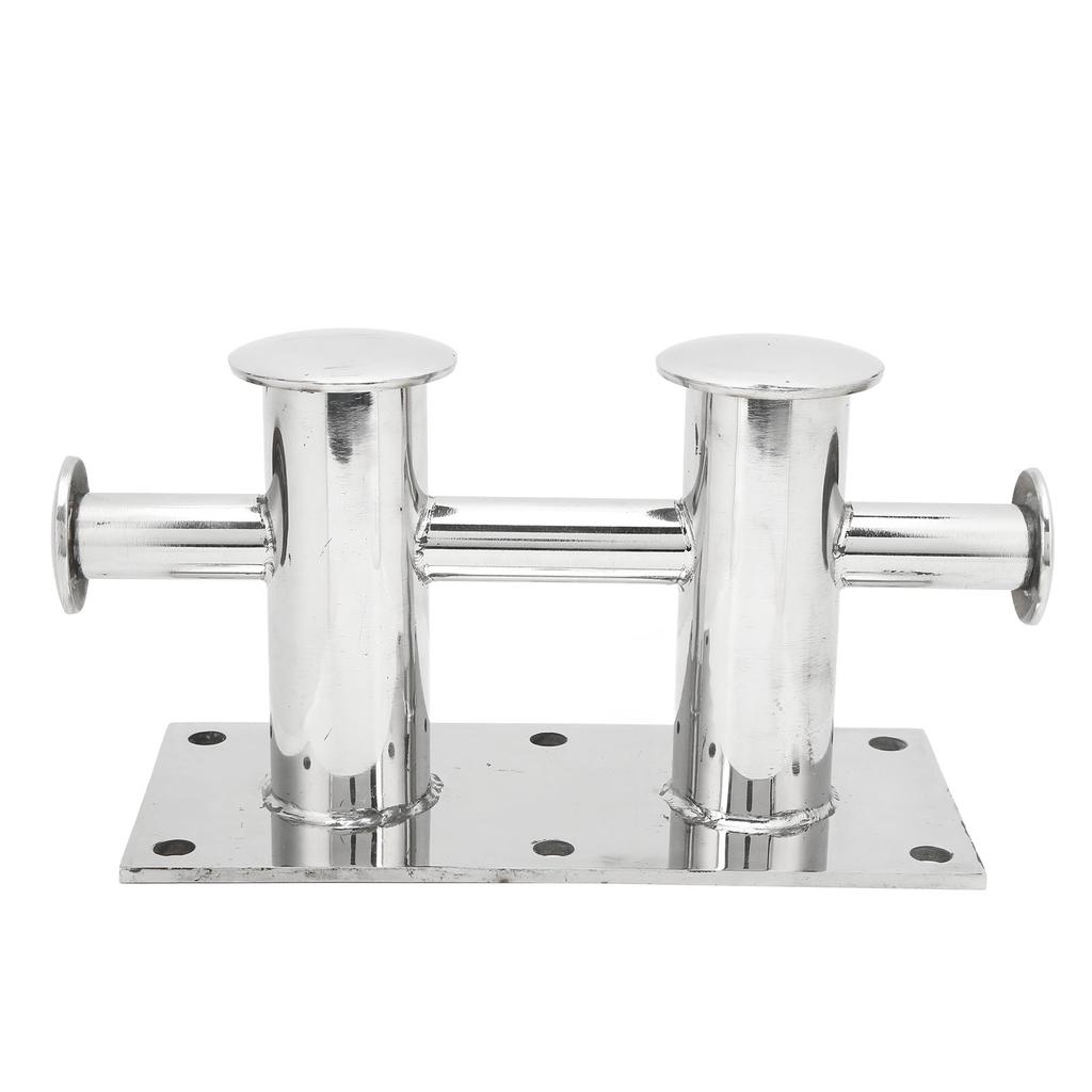 Heavy Duty Double Cross Bollard 316 Stainless Steel Mooring Bitt Cleat