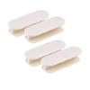 Self-adhesive Door Handles Set of 4 White – Furniture/Cabinet/Balcony Handles, Installation Without Drilling