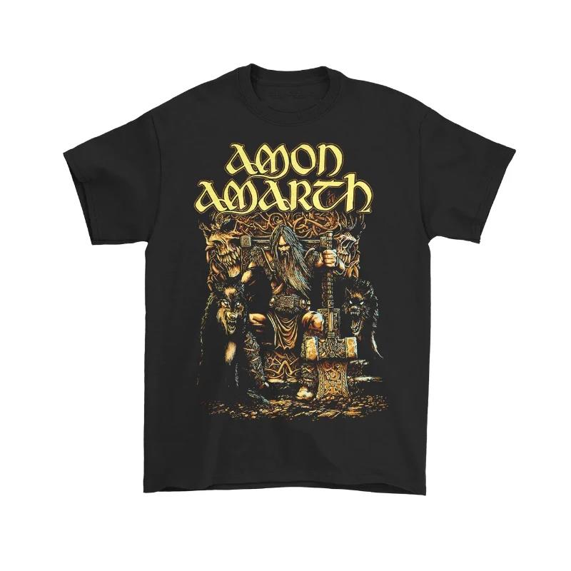 Heavy Metal Rock Band Graphic Print T Shirt Fashion Casual Vintage Short Sleeve Hip Hop Streetwear Men Women EU Size T Shirt
