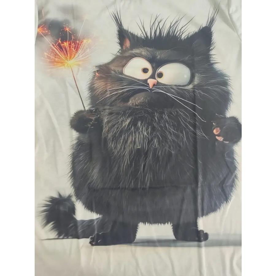 Tričko s krátkým rukávem a kulatým výstřihem a vzorem krokodýla v komiksovém stylu s motivem barvy a stop po něm, ležérní a elegantní topy pro muže v letním pouličním oblečení