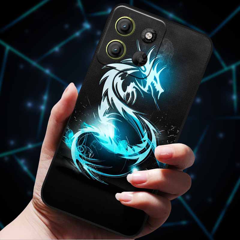 For Moto G15 4G Case Painted Cats Soft Silicone Lovely Back Case for Motorola Moto G15 Power G 15 Phone Cover MotoG15 etui Funda