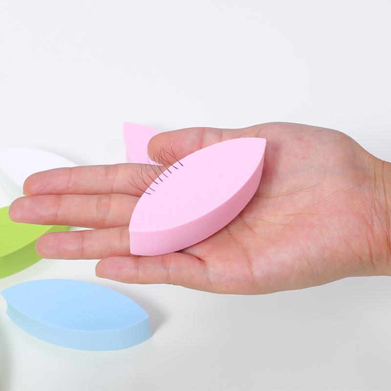 4/8Pcs Reusable Eyelash Pratice Sponges Eye Shape Lash Display Foam Spong Training Lashes Extension Supplies Accesories Tools