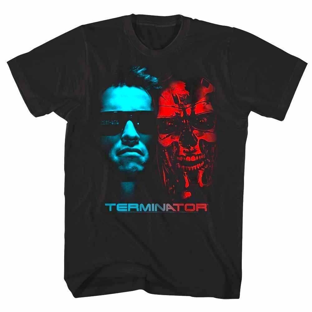 Terminator 3D Cyborg FaceOff Men T Shirt XXL