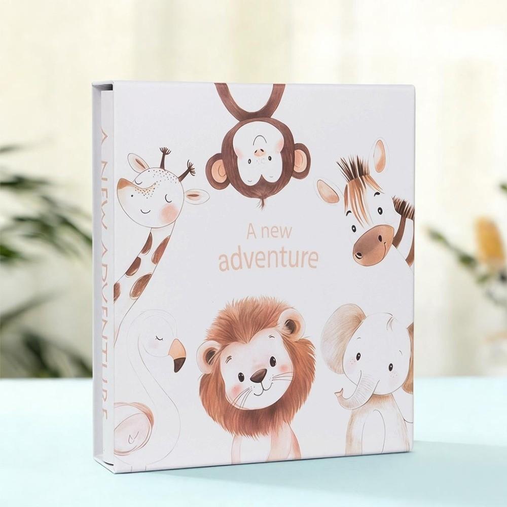 6 Inch 200 Pockets Photo Album Laminated Large Capacity Slip-in Picture Albums Insert Pocket Scrapbook Album Photo Collection