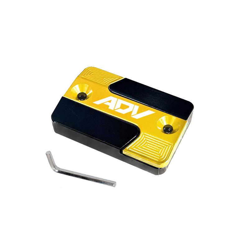 ADV Motorcycle Accessories CNC Aluminum Front Brake Reservoir Fluid Tank Oil Cup Cover For HONDA ADV350 ADV150 ADV160 350 adv