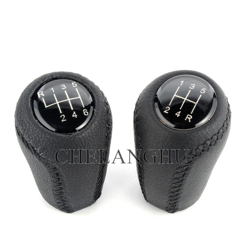 5 / 6 Speed PU Leather Gear Shift Stick Knob For MAZDA 3 BK BL 2006 2007 2008 2009 2010 2011 2012 Car-styling